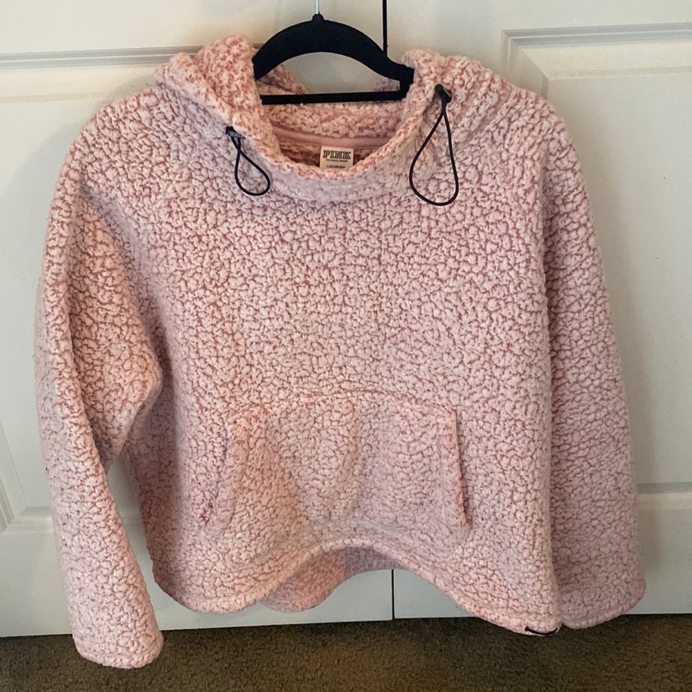 PINK Plush Soft Pink Sherpa Jacket